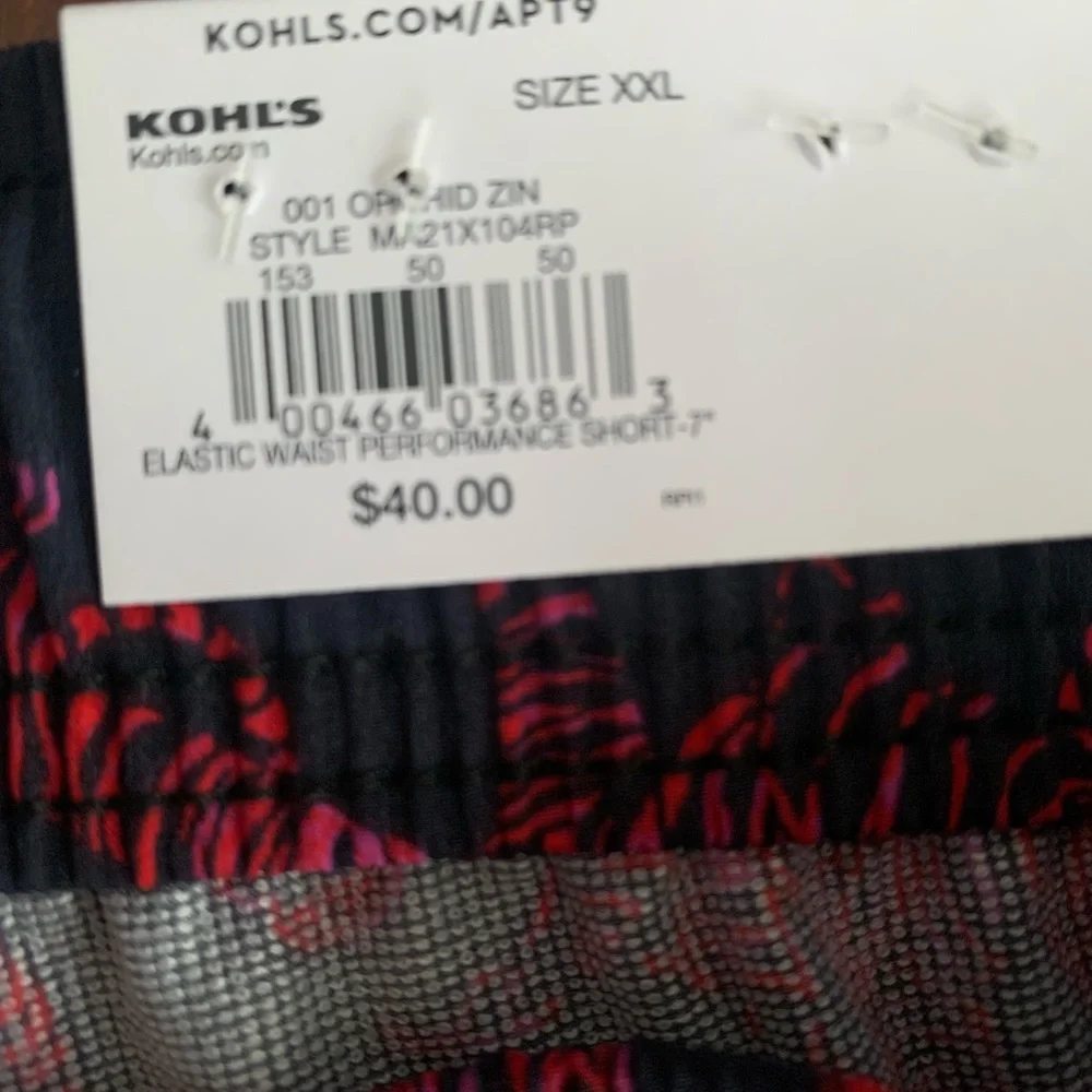 Men's Apt. 9® Premier Flex E-Waist above‎ knee Shorts size XXL